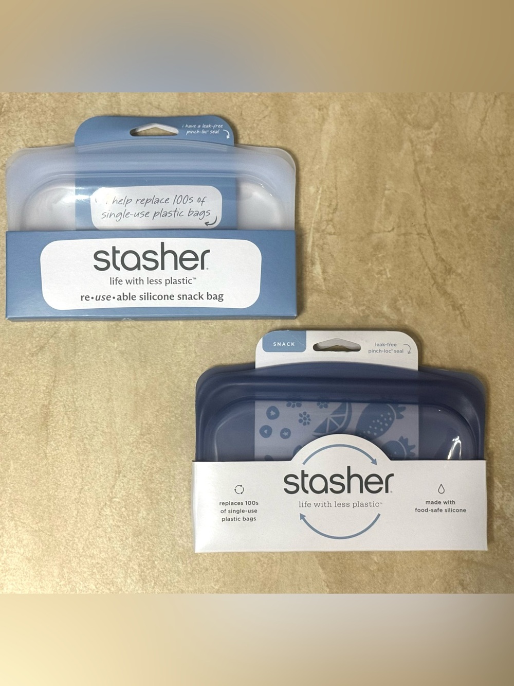 Stasher™ 4 Cup Bowl, 2 Cup Bowl, 2 Sandwich & 2 Snacks - Picture 9 of 10